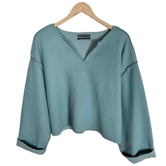Urban Outfitters Jax Inside Out Notch Neck Sweater Size Small - Picture 15 of 15